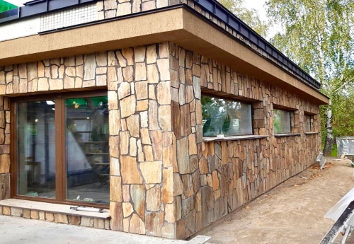 Плитняк кора дерева для фасада купить в Качканаре