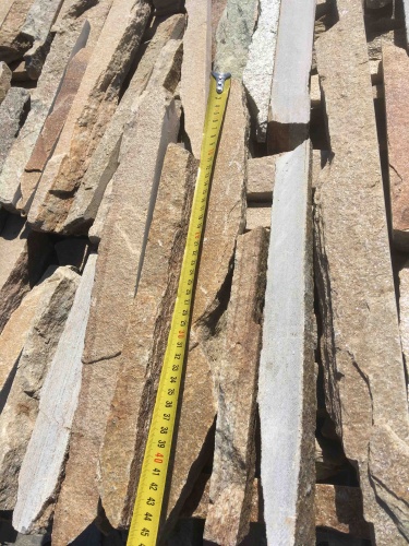 Горбушка златолит золотистый для облицовки купить в Качканаре