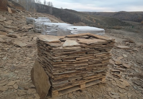 Плитняк кора дерева для цоколя, отмостки купить в Качканаре